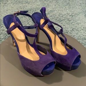 Electric blue Gianni Bini heels
